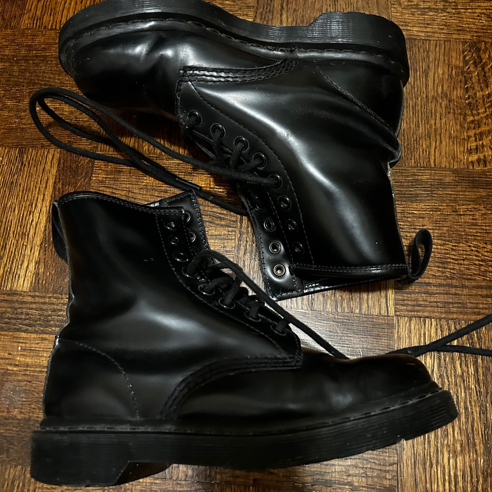 COPY - Dr. Martens Black Tie Lace-Up Boots
